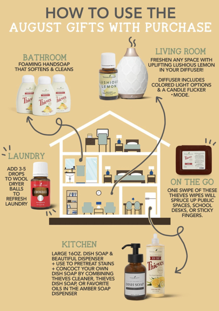 How to Use products in the Gift with Purchase
 promo.