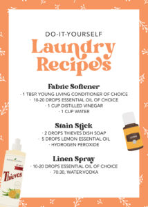 Do-It-Yourself Laundry Recipes