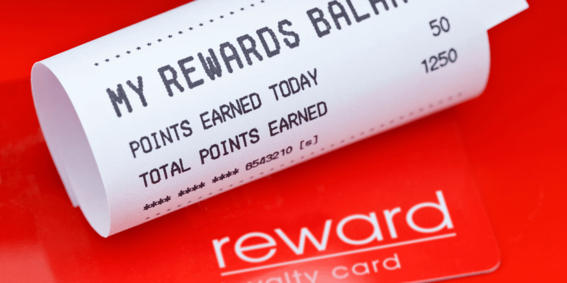 My rewards balance ticket
