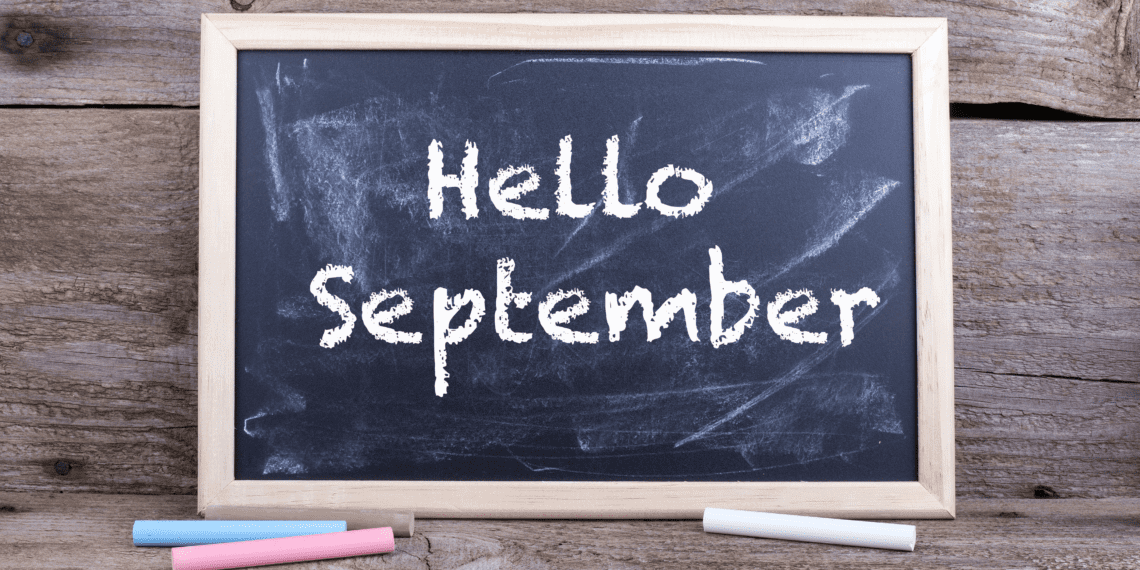 Hello September with Back to School theme