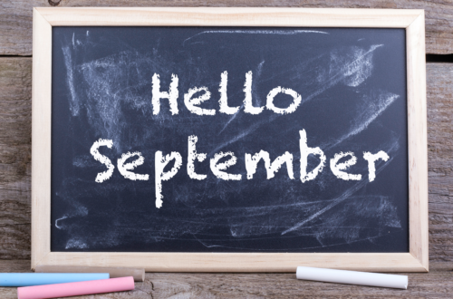 Hello September with Back to School theme