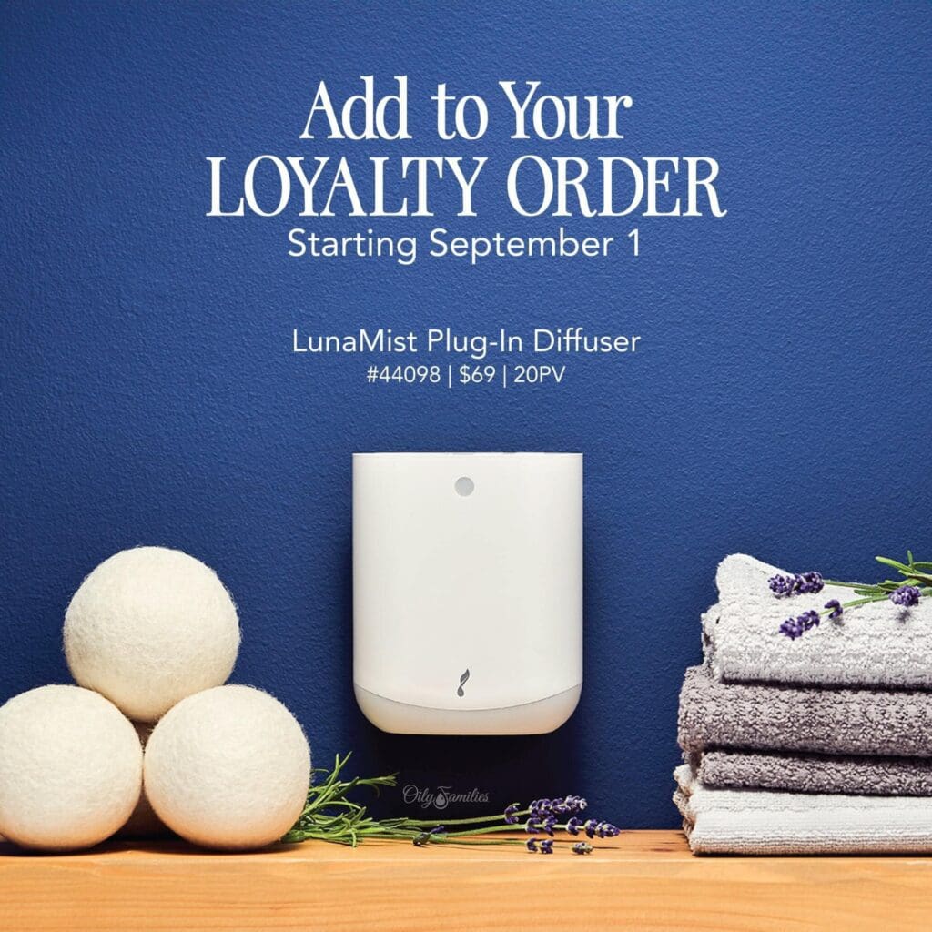 New diffuser called LumaMist Plug-in Diffuser